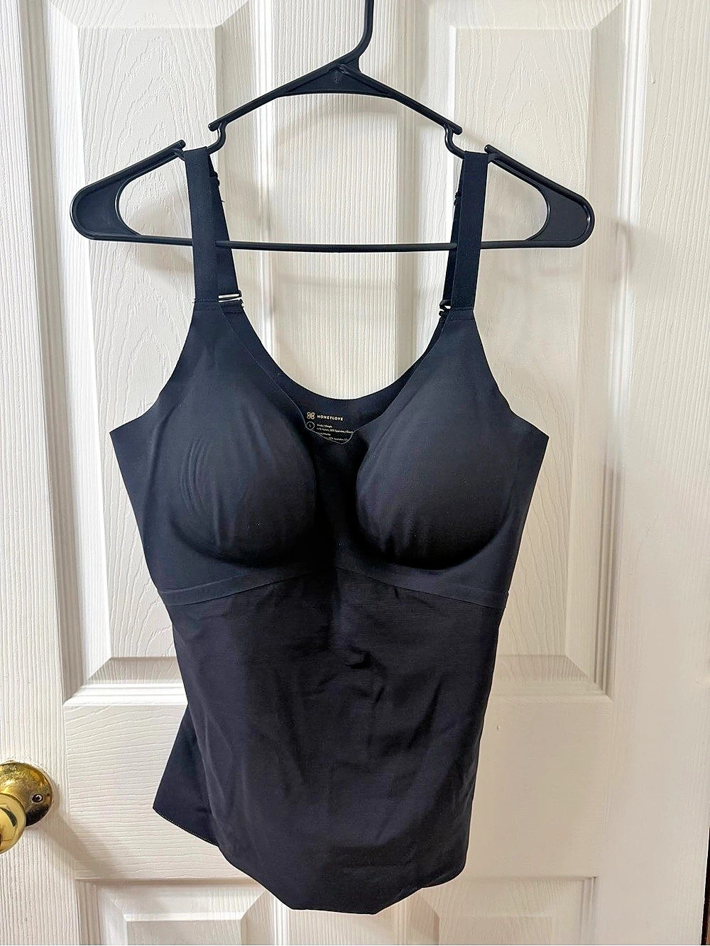 Honeylove LiftWear Cami Lift & Smoothing Cami Black Large NWT
